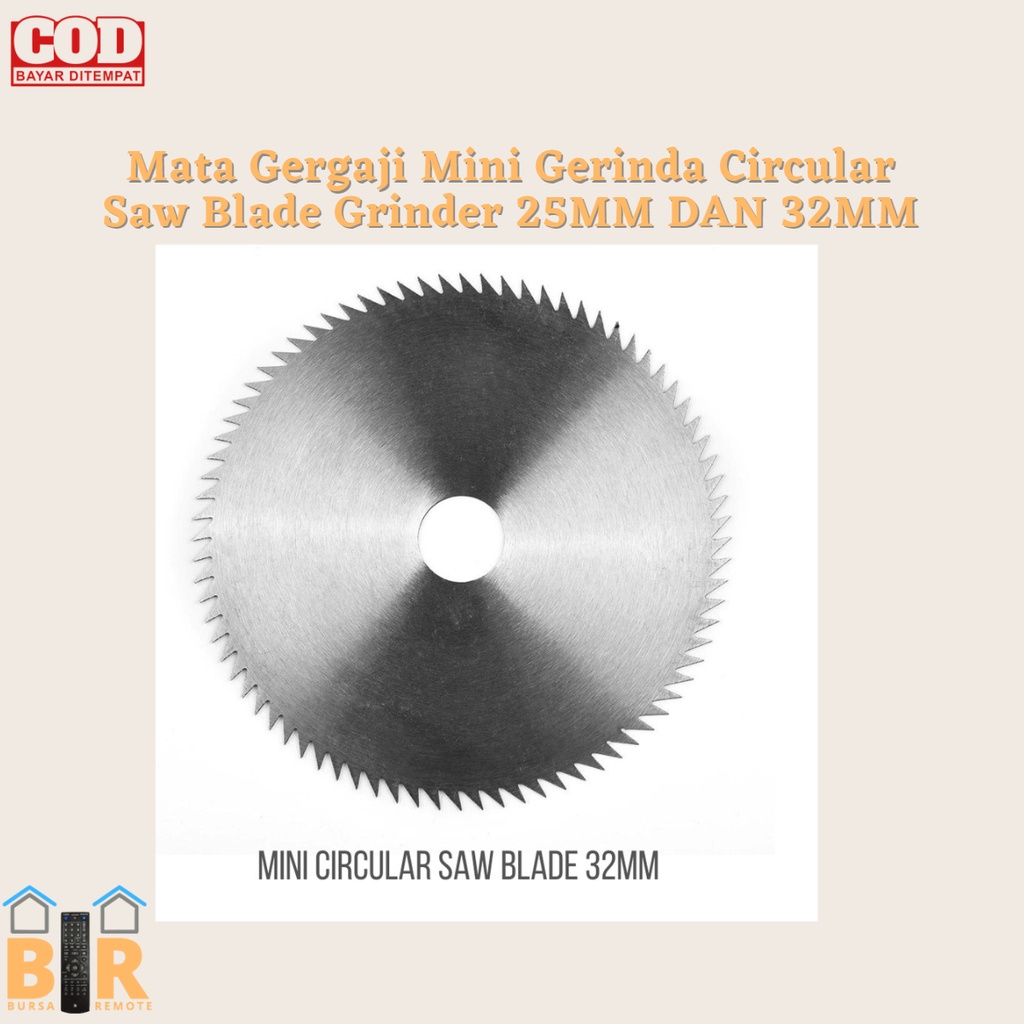 Mata Gergaji Mini Gerinda Circular Saw Blade Grinder 25MM DAN 32MM