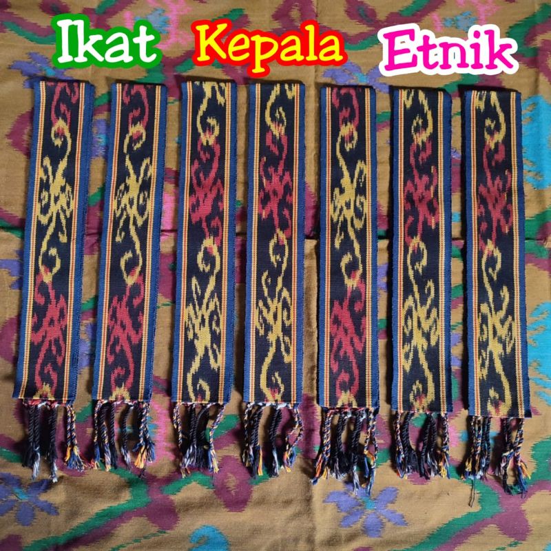 Ikat kepala Etnik Tenun, Kain Tenun