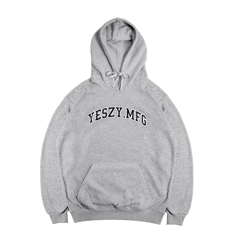 YESZY.MFG Hoodie Grey Almighty F. BW