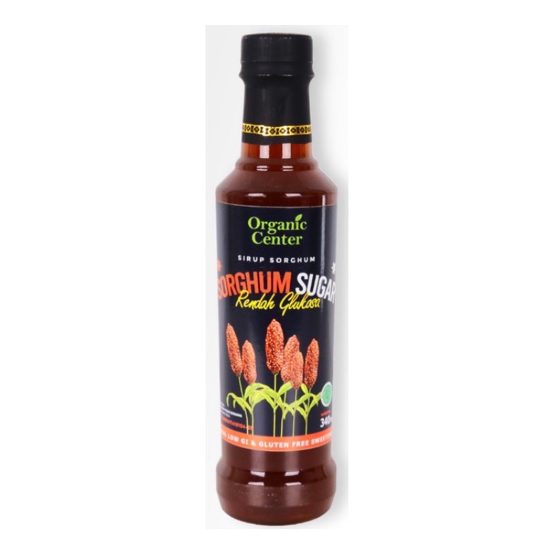 

Organic Center / Liquid Sorghum Sugar 340ml / Gula Sorghum / Sirup Sorghum / Rendah Glukosa