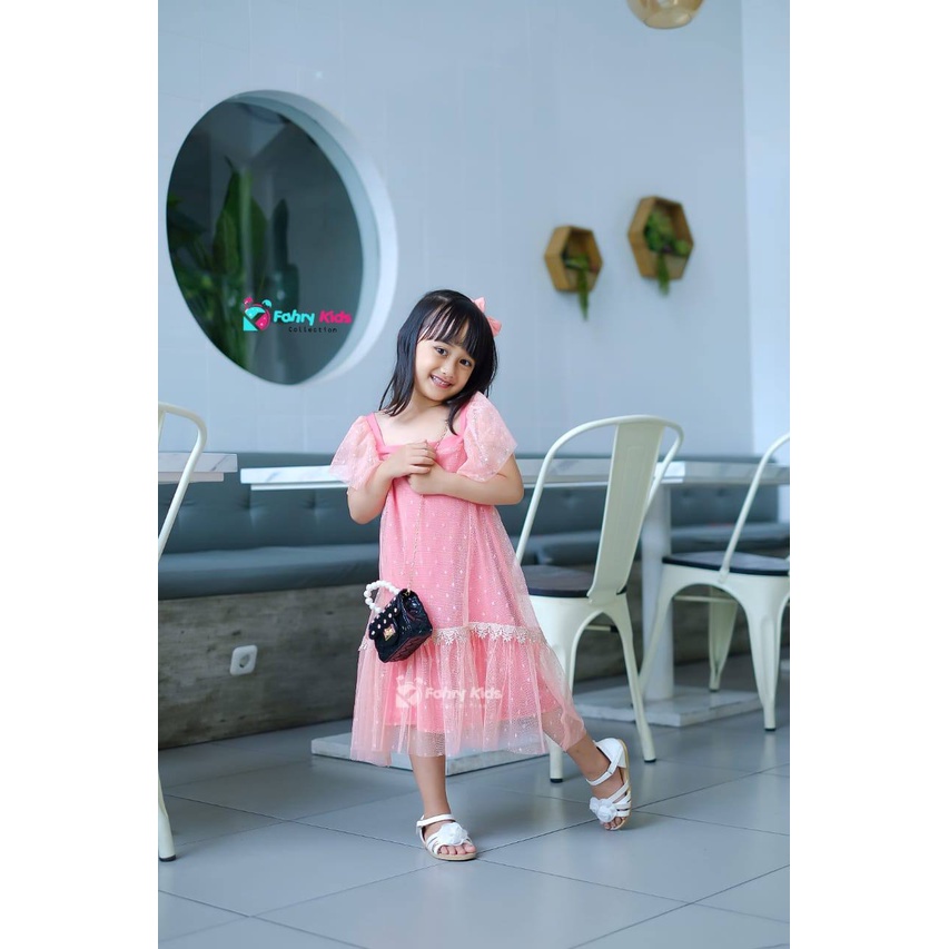 Dress cute marimar By Fahry kids