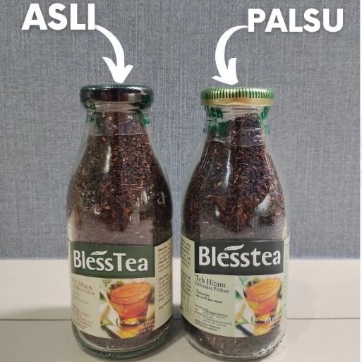 

(BISA COD) Blesstea bless tea blestea teh hitam 2 botol isi 110g