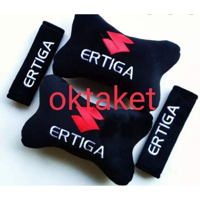 bantal 2 in 1 Mobil Ertiga headrest car set