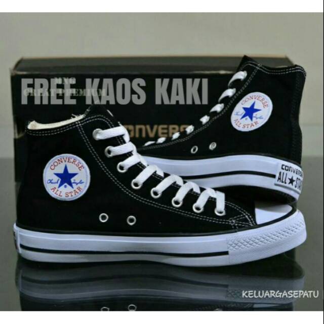 Sepatu sekolah converse allstar sepatu murah sepatu pria original hitam putih