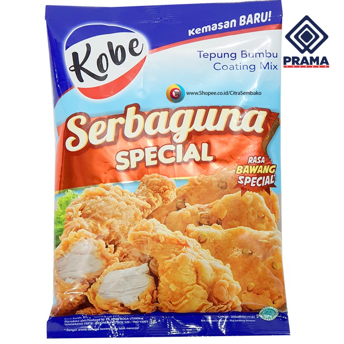 

KOBE TEPUNG BUMBU SERBAGUNA SPECIAL 210GR