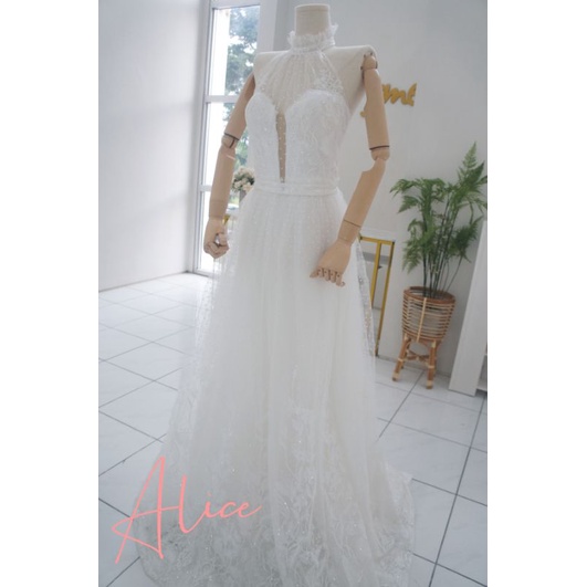 wedding gown gaun pengantin sewa - Alice