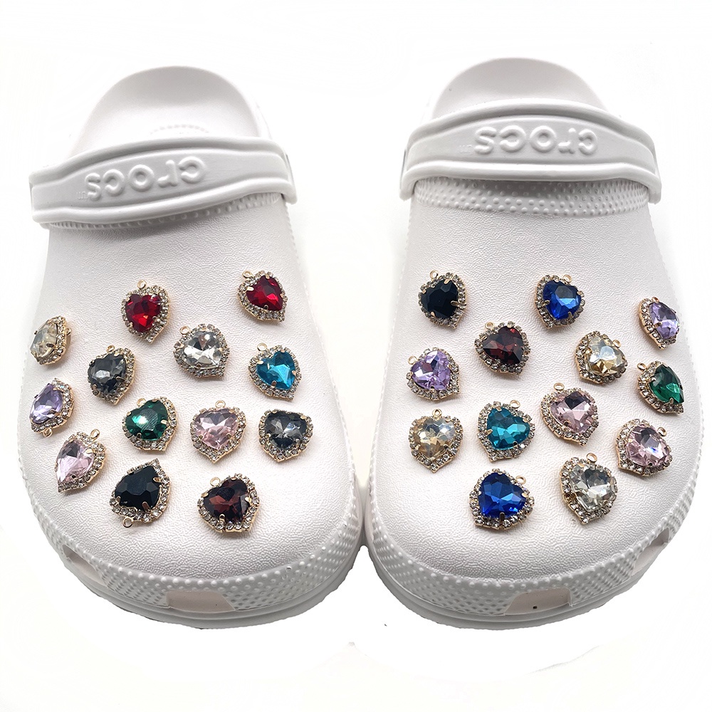 Charms crocs Berlian jibbitz Untuk Dekorasi Sepatu Wanita Cocok untuk anak-anak dewasa dan hadiah