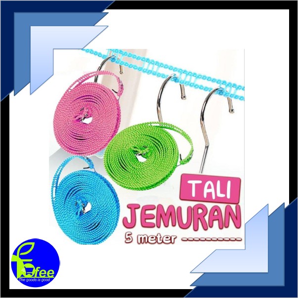 [IMPORT] - Tali Jemuran Praktis Unik 5m Kode TJ5M Tali Tambang