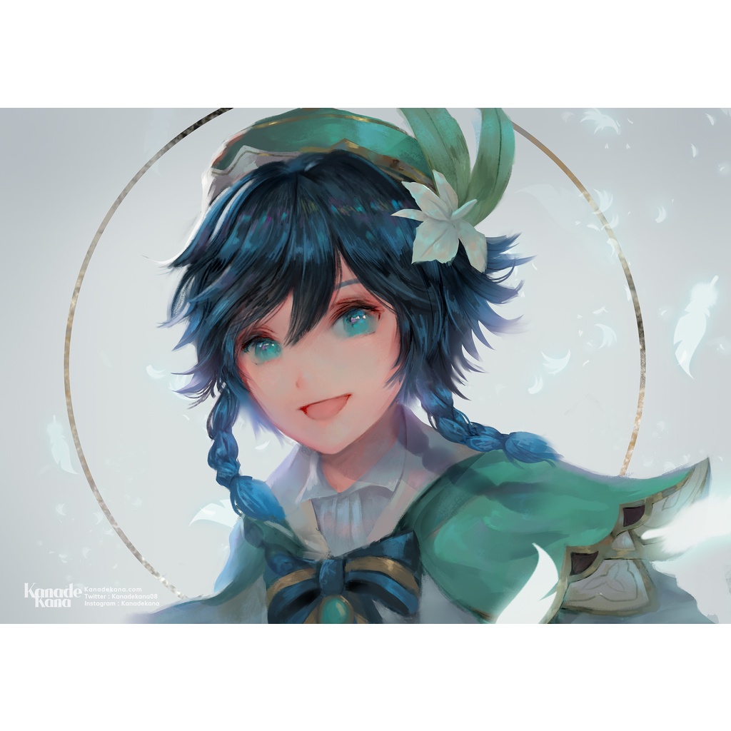 Genshin Impact Artprint - Venti