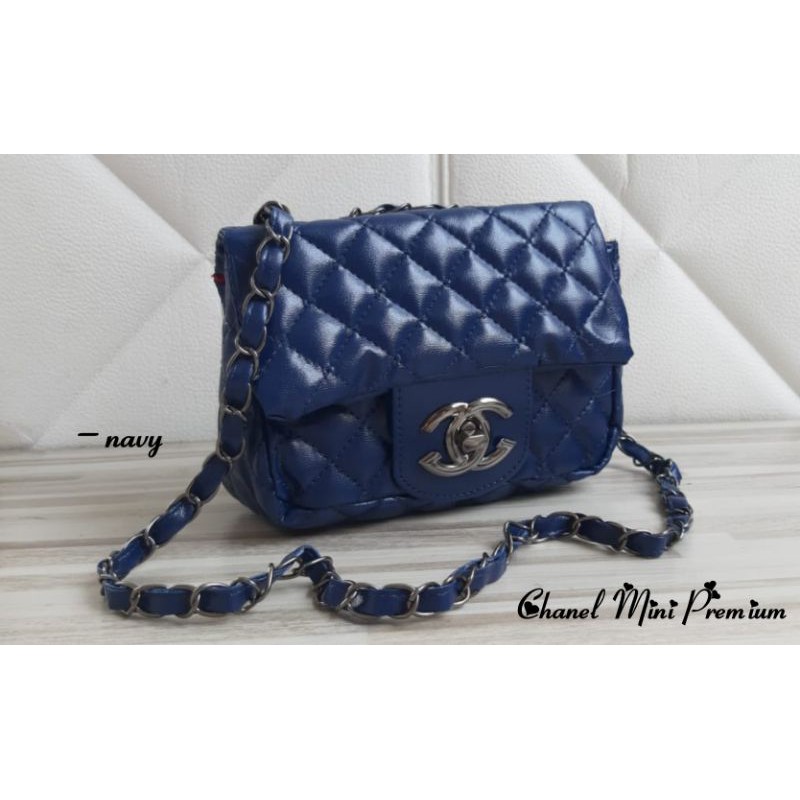 Chanel Mini Premium / Selempang Wanita / Tas Cewek Pesta