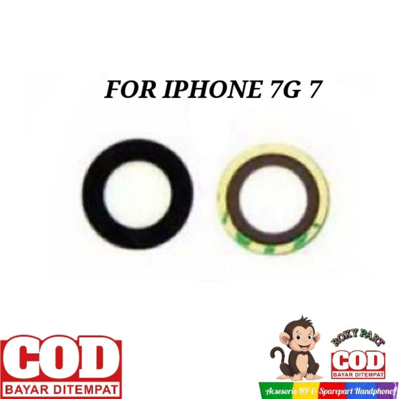 Lensa Kamera Belakang Iphone 7 - 7G Original