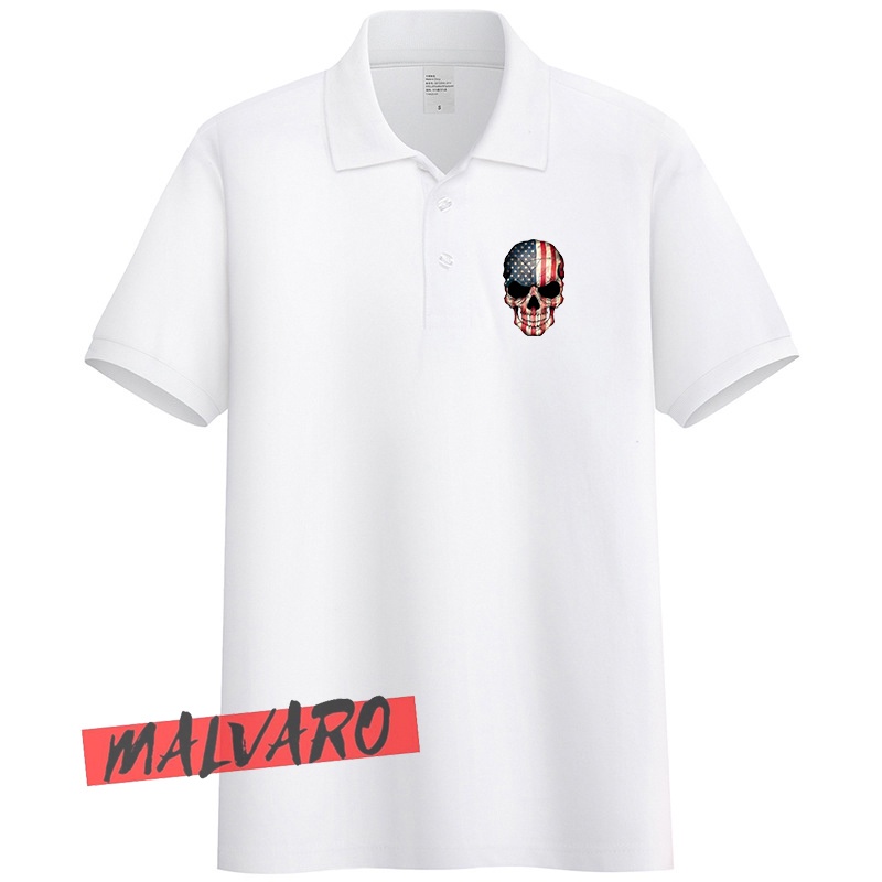 MALVARO Polo Shirt / Polo Shirt Pria / Kaos Kerah Pria / Kaos Polo / Tshirt Pria N-9 (CL)