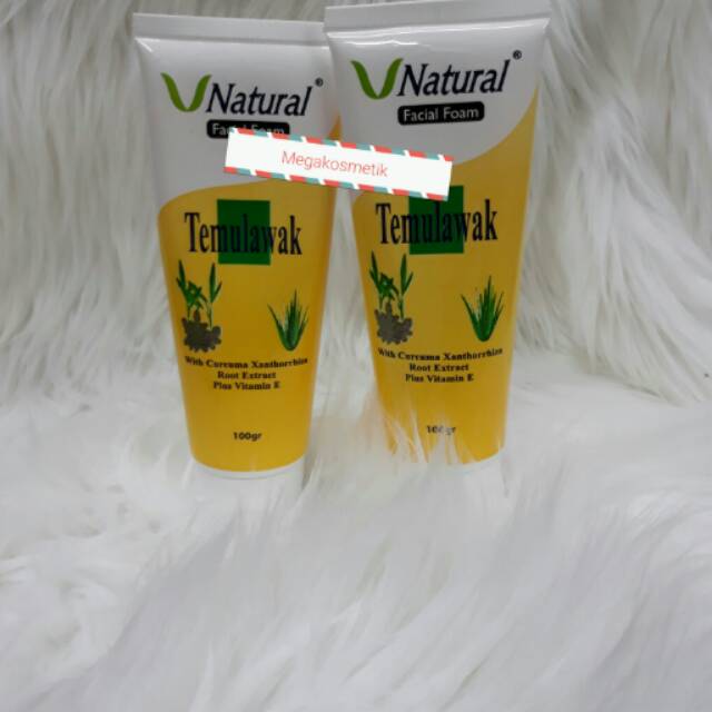 [PERPC] CLEANSER TEMULAWAK V NATURAL / FACIAL FOAM TEMULAWAK /ORIGINAL
