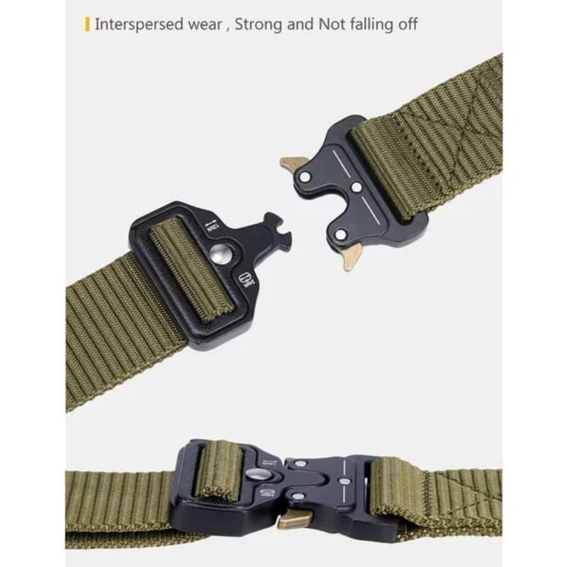 sabuk ikat pinggang pria army tactikal