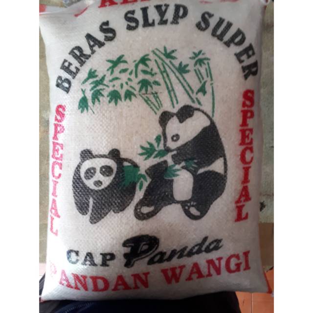 

Beras panda 10kg ( pandan wangi asli )