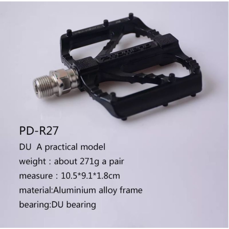 Promend Pedal DU Bearing R27 Pedal Sepeda Anti Slip