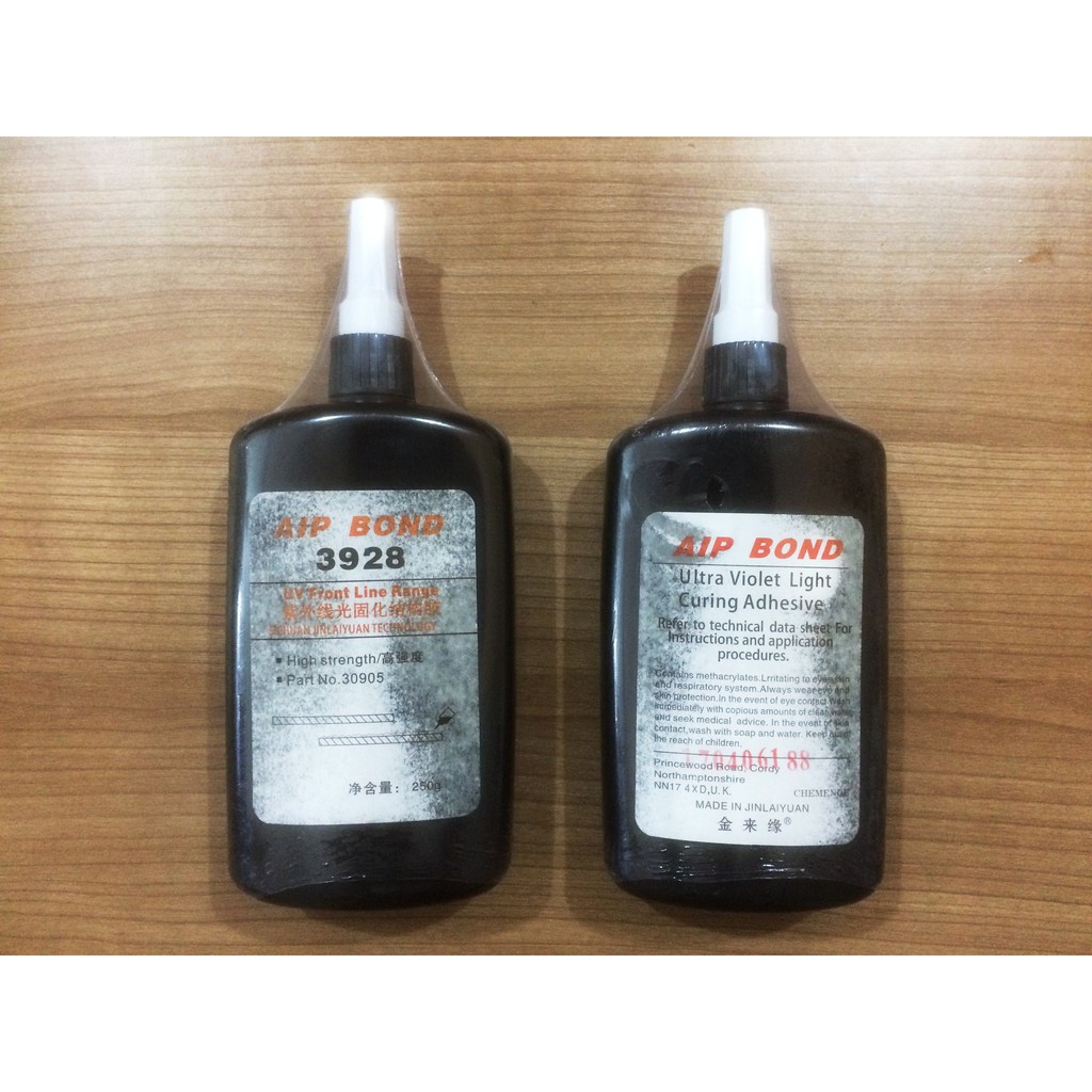 

HenJO Lem Kaca UV Transparant 250 ml UV Glue Curing Light Adhesives Lem Kaca UV Bening Tanpa Bekas