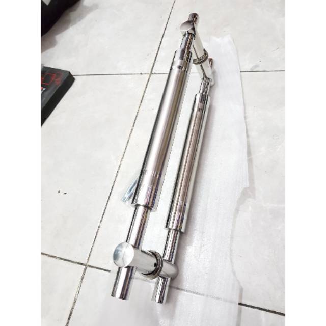 Handle pintu baut tembus stainless 43cm anti karat