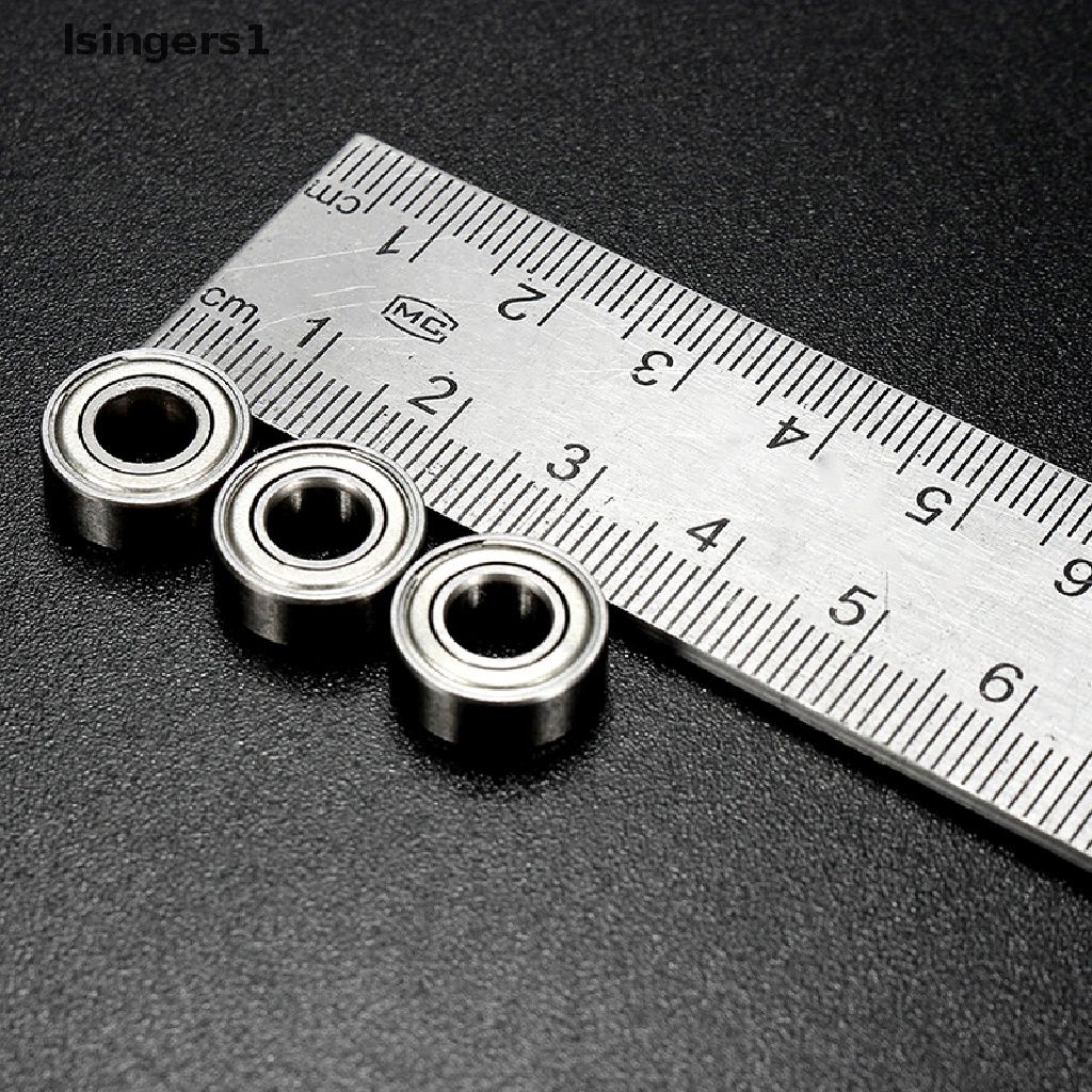 (lsingers1) 10pcs Bearing 686ZZ 6x13 X 5mm Bahan Metal Ukuran 6x13 X 5mm