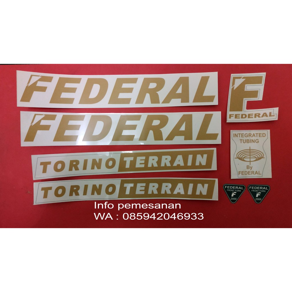 Decal Federal Torino Terrain