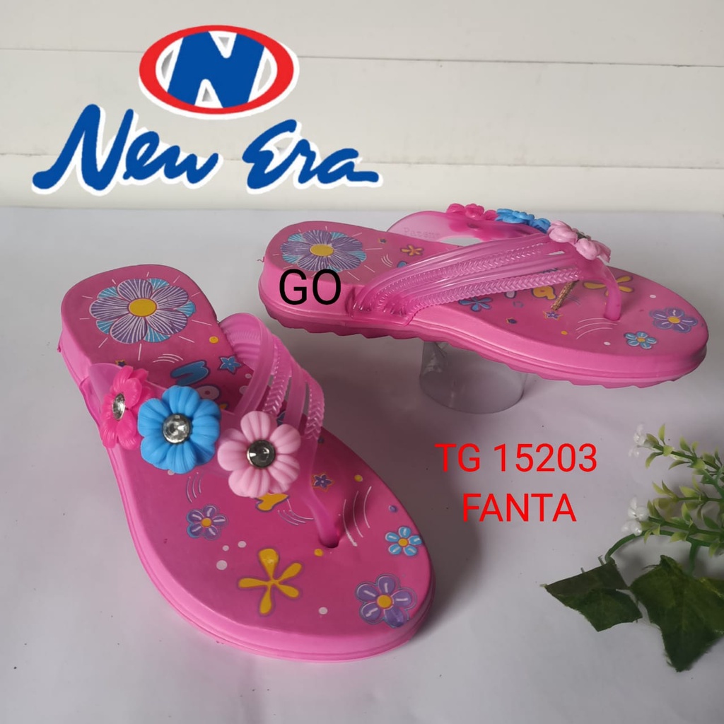 sogo NEW ERA TG 15203 sandal jepit anak BUNGA SIZE 31-35