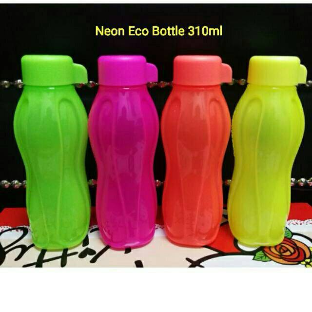 Eco bottle mini neon 4pcs 310ml botol minum