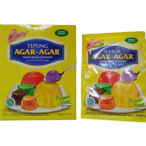 

MrJelly Tepung Agar Hijau 7gr Agar-agar Powder Tinggi Serat