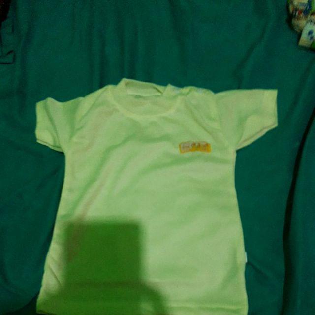 AT02 Atasan Baju  Bayi  Tangan Pendek Size L Polos Arimbi  