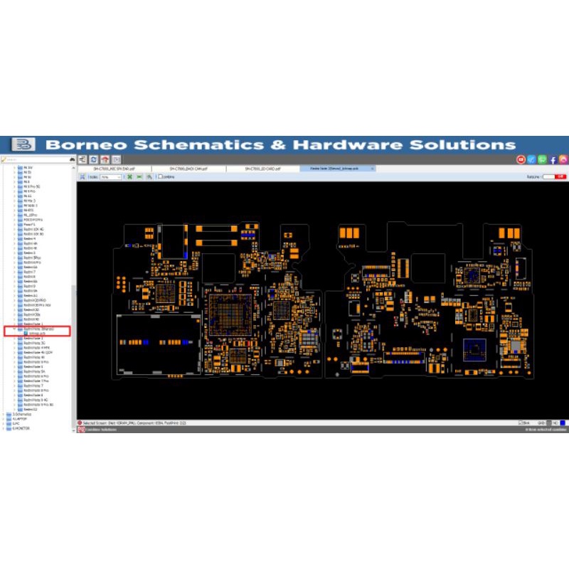 Schematic Borneo Single New Activation 12 Bulan