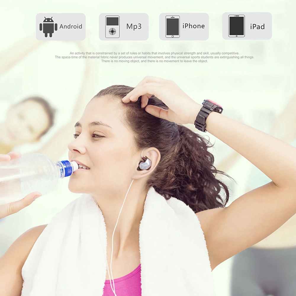 Qkz Ck6 Earphone In Ear Hifi Stereo Untuk Olahraga