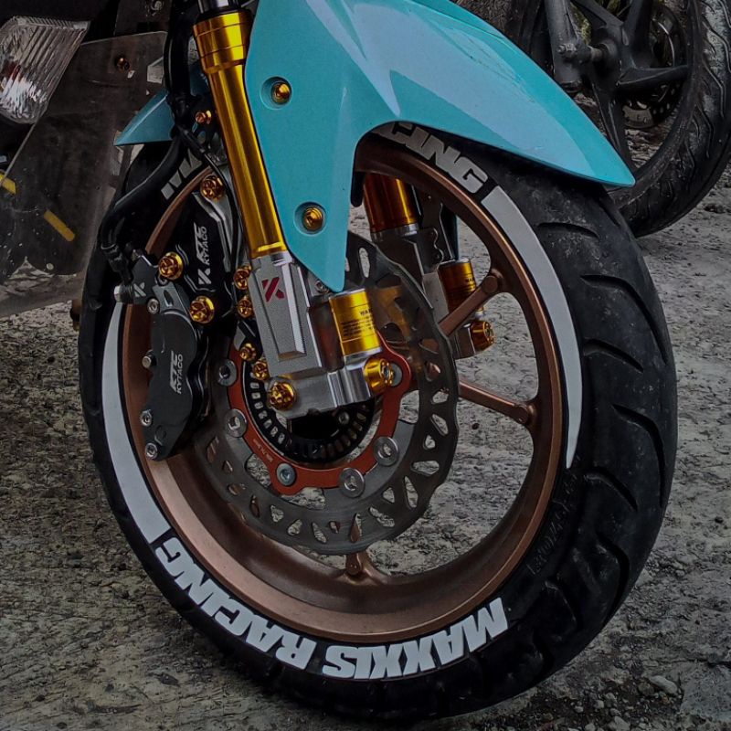 Font Ban Custom / Tire Bomb / Sticker Ban /