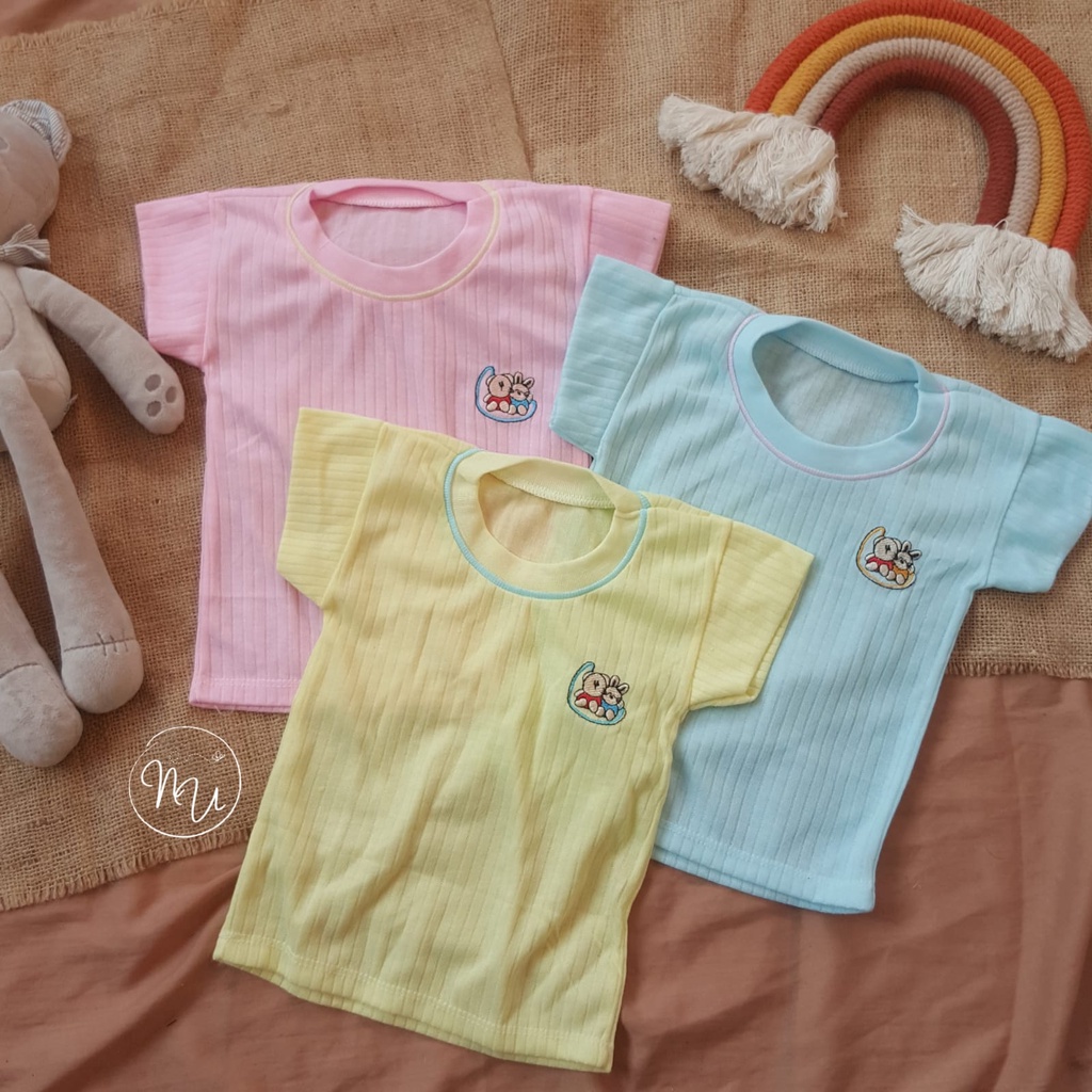 KAOS DALAM BAYI LENGAN PENDEK/KAOS OBLONG BAYI MURAH 1PCS/LAOS DALAM ANAK LENGAN PENDEK/KAOS OBLONG ANAK BAYI