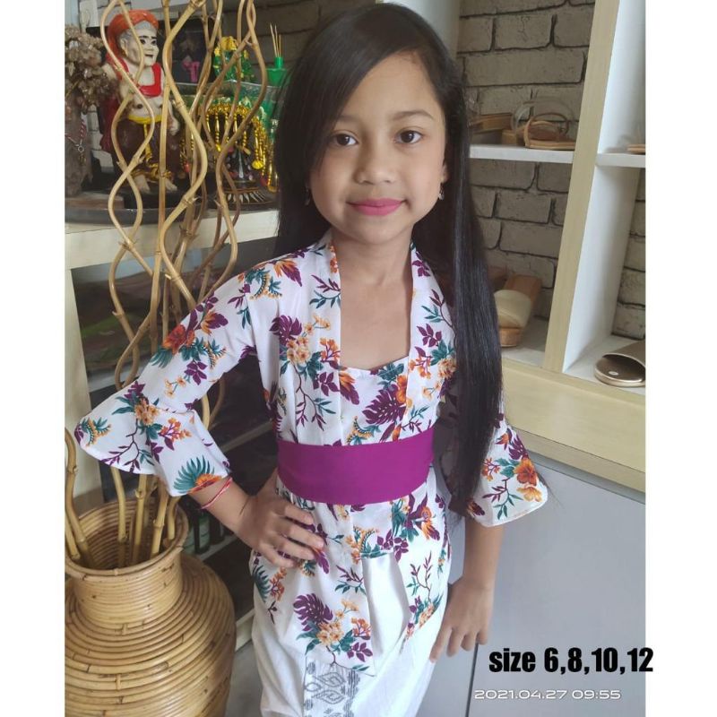 kebaya sifon anak