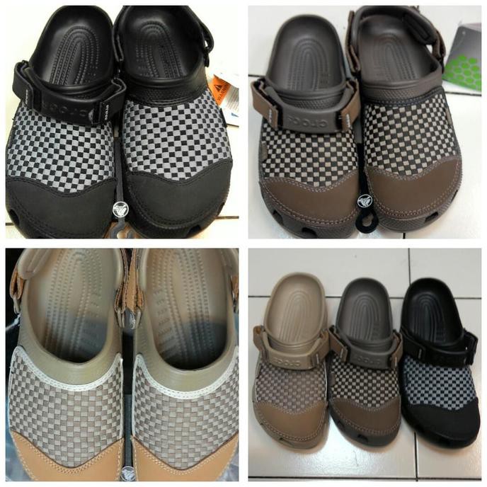 barang berkualitaspengiriman cepat]kualitas terbaik Crocs Yukon Woven PROMO]CUCI GUDANG]ON