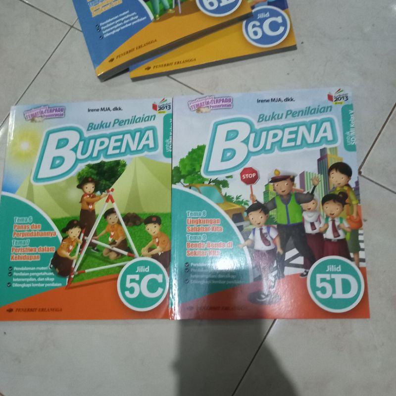 BEKAS MULUS BUPENA SD kelas 5C dan 5D