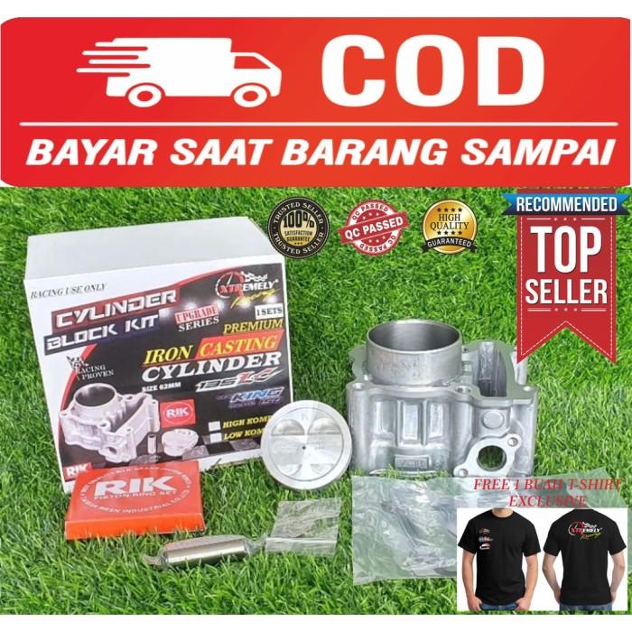 Pistomo | Blok Bore Up Mx / Vixion / Mxking 62Mm