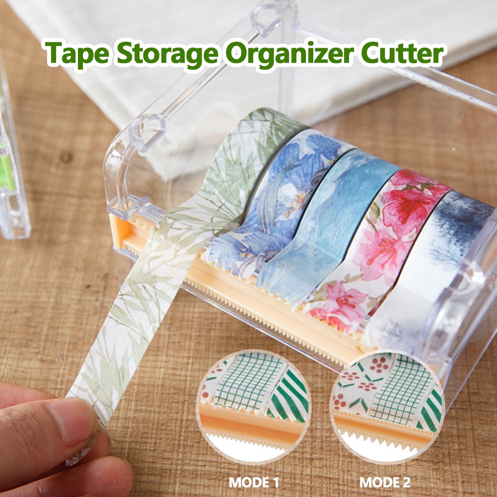 (Tk) Dispenser Selotip / Washi Tape Kreatif Untuk Kantor