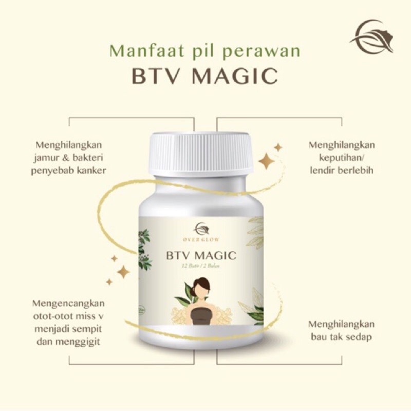 Jamu Pil Perapat BTV MAGIC Virgin Original obat Keputihan Kewanitaan