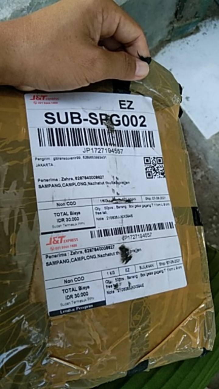 Box Gelas Gagang T 11cm L 9 Cm Free Tali