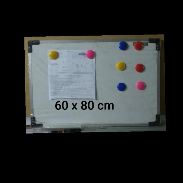

Baru white board magnet 60 x80 cm Termurah