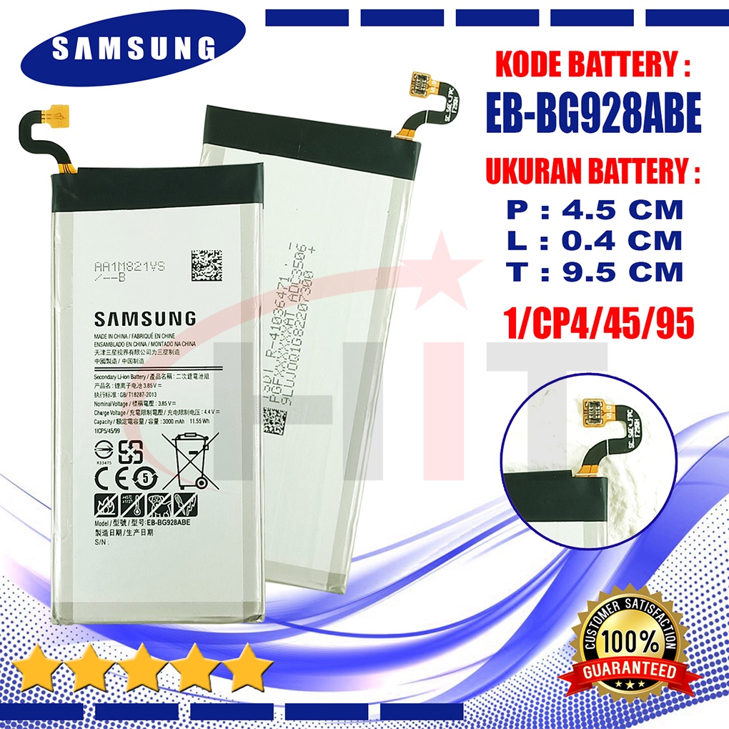 Baterai Battery Ori EB-BG928ABE SAMSUNG GALAXY S6 Edge Plus G928