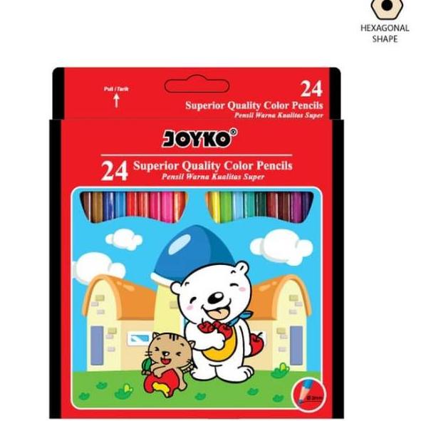 

Paling Favorit Pensil Warna 24 Panjang Color Pencil Joyko