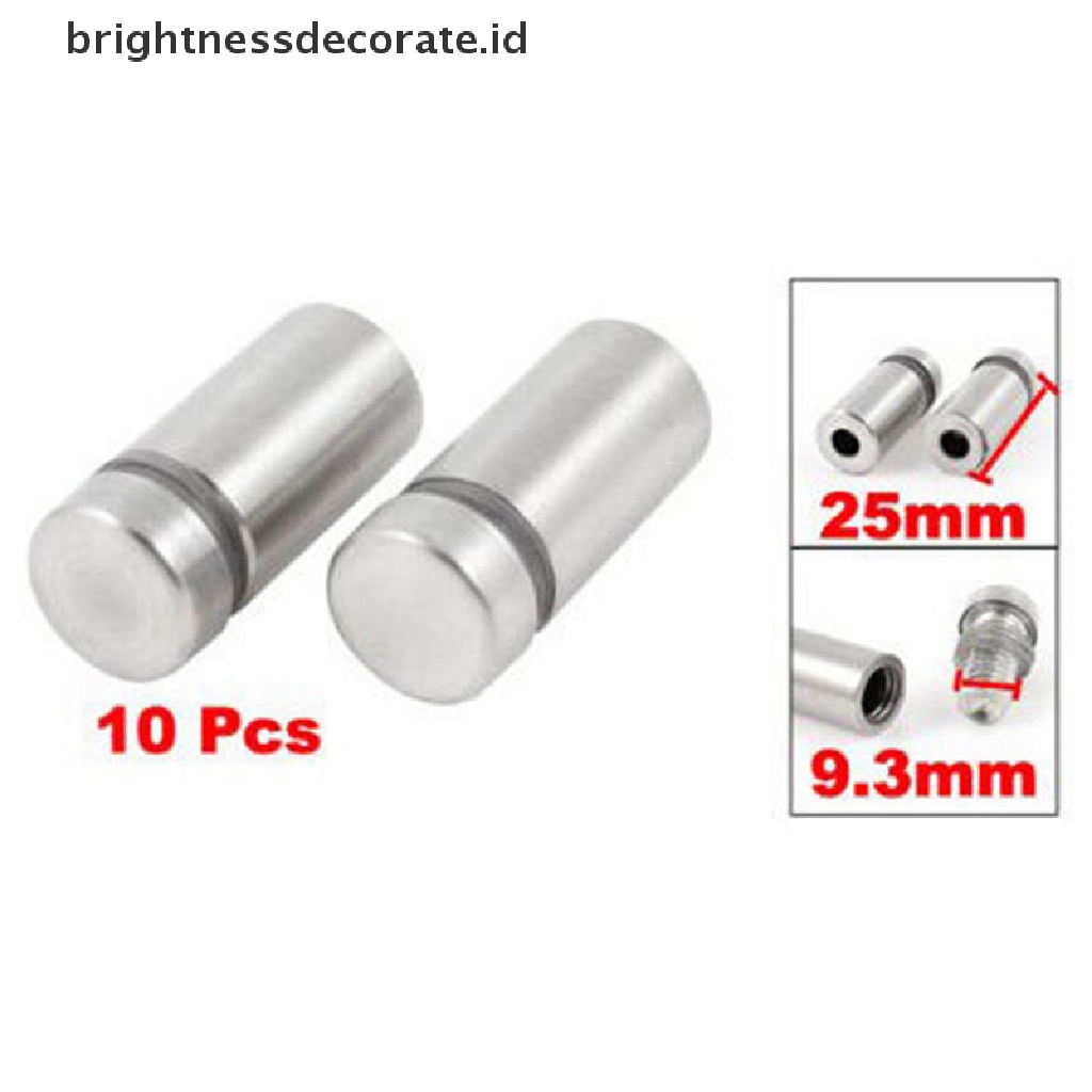 Baut Stand Off Fixings Bahan Stainless Steel Untuk Tanda Iklan Rumah