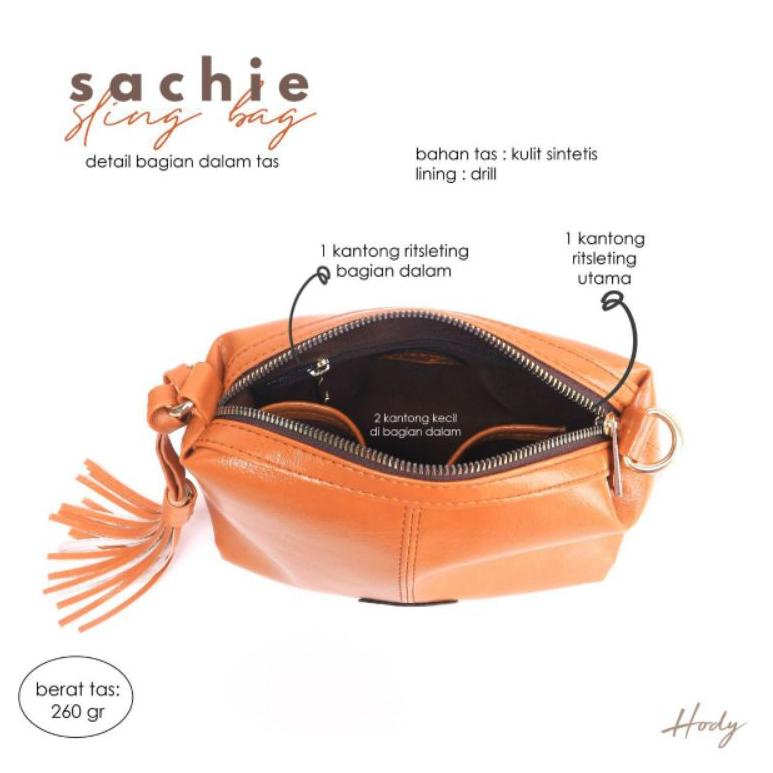 ISR.27Jn22ᴰ– Hody - Sachie Bag by Hody Bag Garansi Original/ Sachie Wallet Hody/ Tas Selempang Wanit