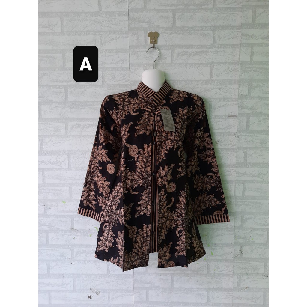 Blouse dan Kemeja batik kerja