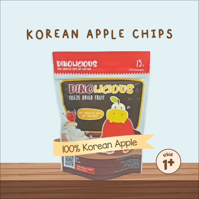 DINOLICIOUS RASA KOREAN APPLE CHIP 15GR