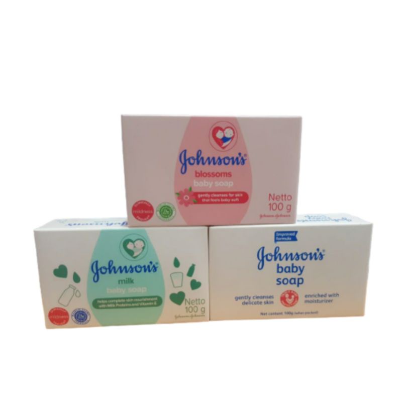 Sabun mandi bayi batang Johnson Baby Soap 100gr sabun batangan