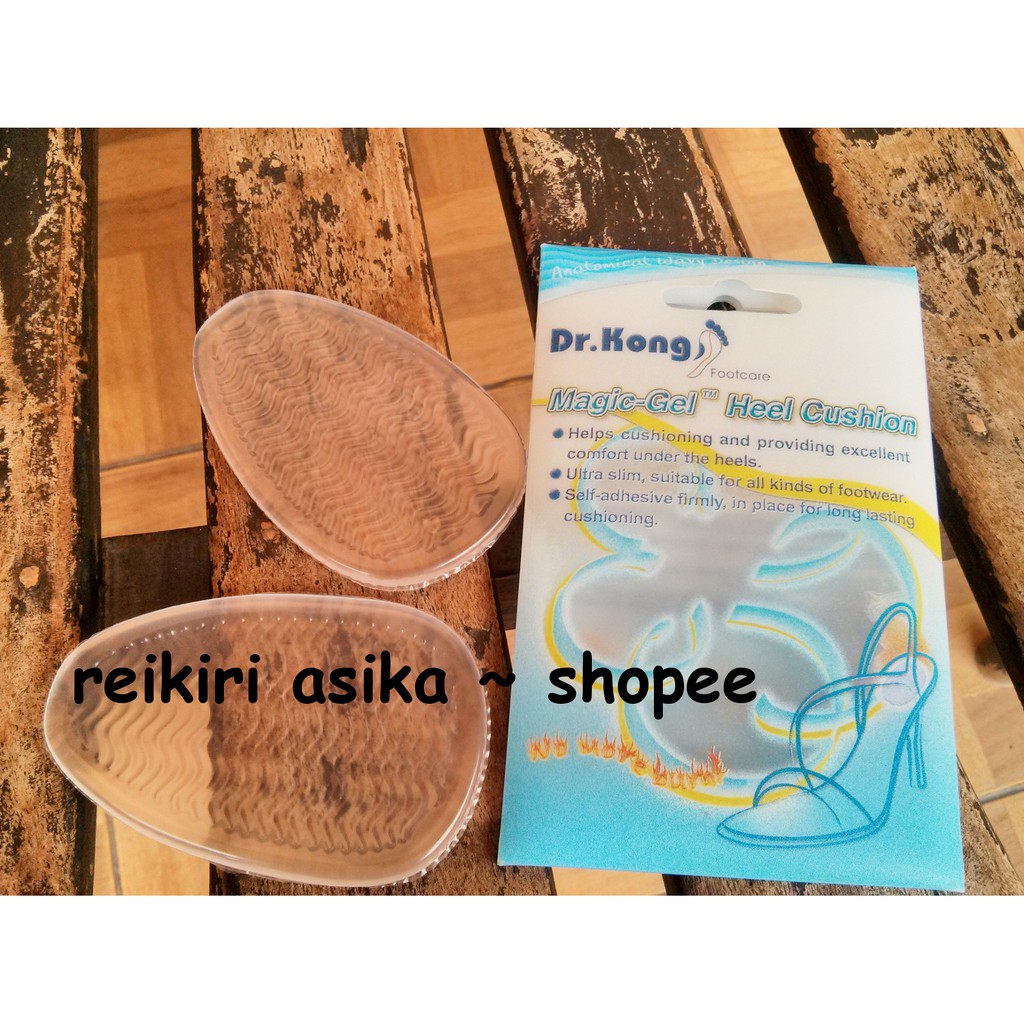 dr kong magic gel heel cushion || shoe pads
