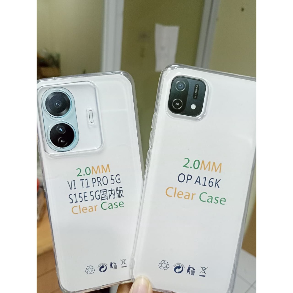 clear hd premium softcase clear case VIVO T1/Y11/Y12/Y15/Y17/Y09/Y20/Y12S/Y30/Y30I/Y50/Y50I/Y91/Y93/Y95/VIVO V23E / VIVO T1 PRO 5G/VIVO Y75/T1G/VIVO Y21S/Y21/Y33