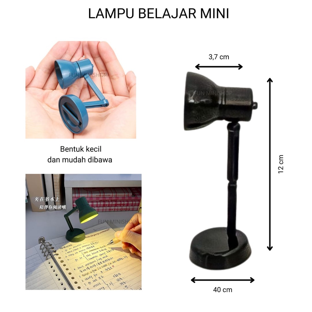 Lampu belajar kecil lampu MINI lampu baca kecil lampu meja kecil unik lucu